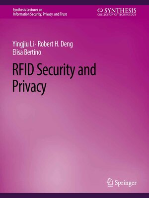 cover image of RFID Security and Privacy